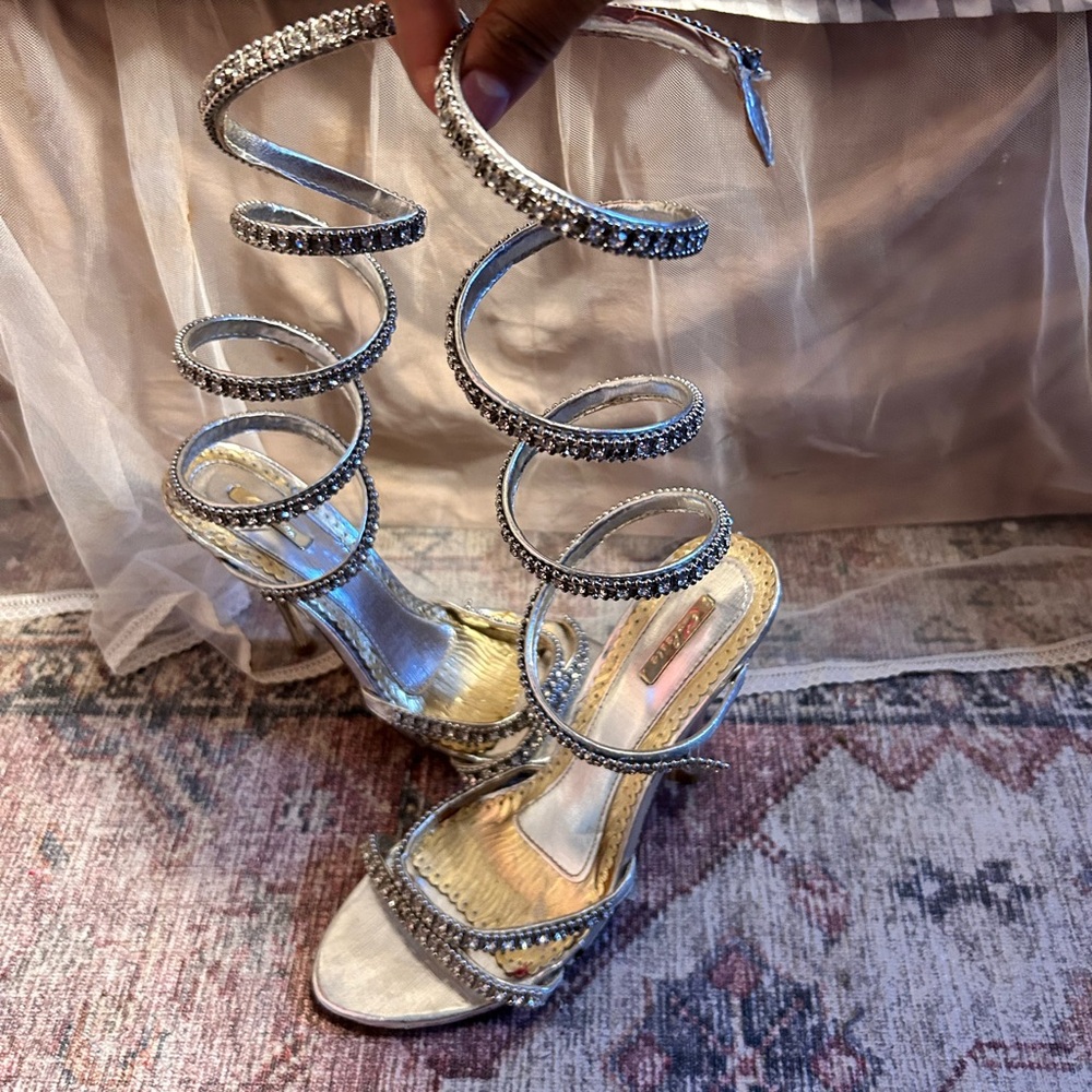 Dazzling club heels